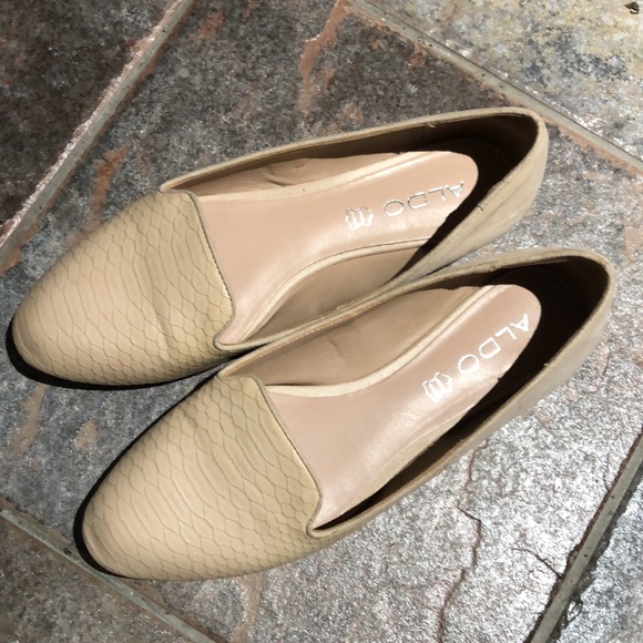 Aldo/flats/suede & leather/Size 8 - Picture 3 of 4